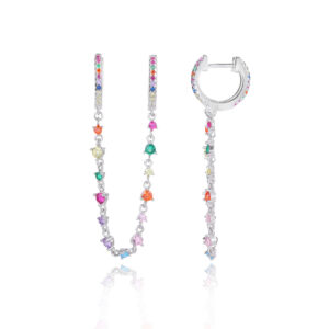 עגיל LOZ11030-1 - colorful